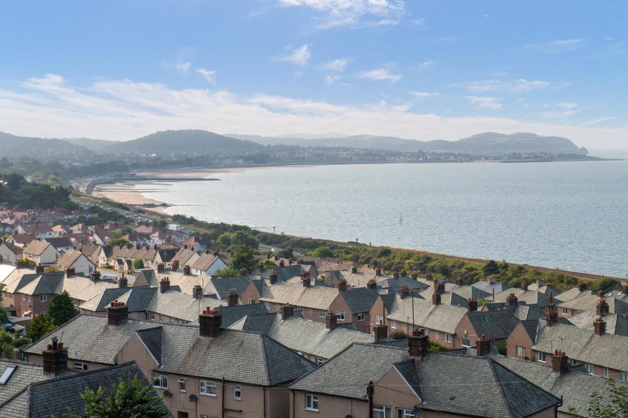 Windy Ridge Terrace With Beautiful Sea Views, North Wales Coast Villa Old Colwyn Екстериор снимка